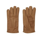 Gants Louis en cuir de renne camel.