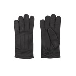 Gants Louis en cuir de renne noir.