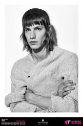 Kadeřník roku 2015: Pánský komerční účes (Lenka Habartová – RED Salon)