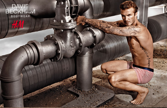 Sexy Beckham předvádí svoji kolekci spodního prádla pro H&M