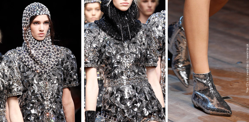 Pohádkové bojovnice Dolce& Gabbana. (Kolekce RTW FW 2014/15.)