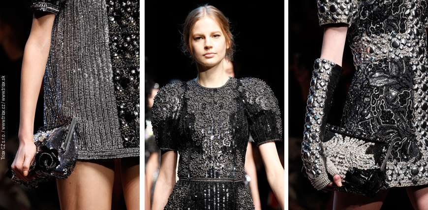 Pohádkové bojovnice Dolce& Gabbana. (Kolekce RTW FW 2014/15.)