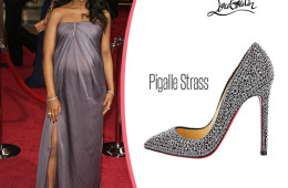 Kerry Washington je v pokročilém stádiu těhotenství, avšak ani proto se nevzdala podpatků. Dorazila v lodičkách od Christian Louboutin.