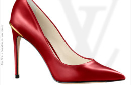 Lodičky Eveline z kolekce obuvi Louis Vuitton pro jaro a léto 2014.