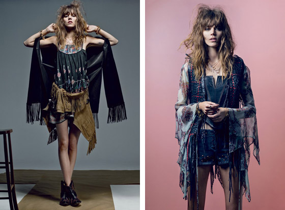 Kate Moss se se svojí kolekcí pro Topshop objevila na titulní stránce britské edice Vogue. Časopis kolekci představil nafocenou na modelce Freja Beha Erichsen.