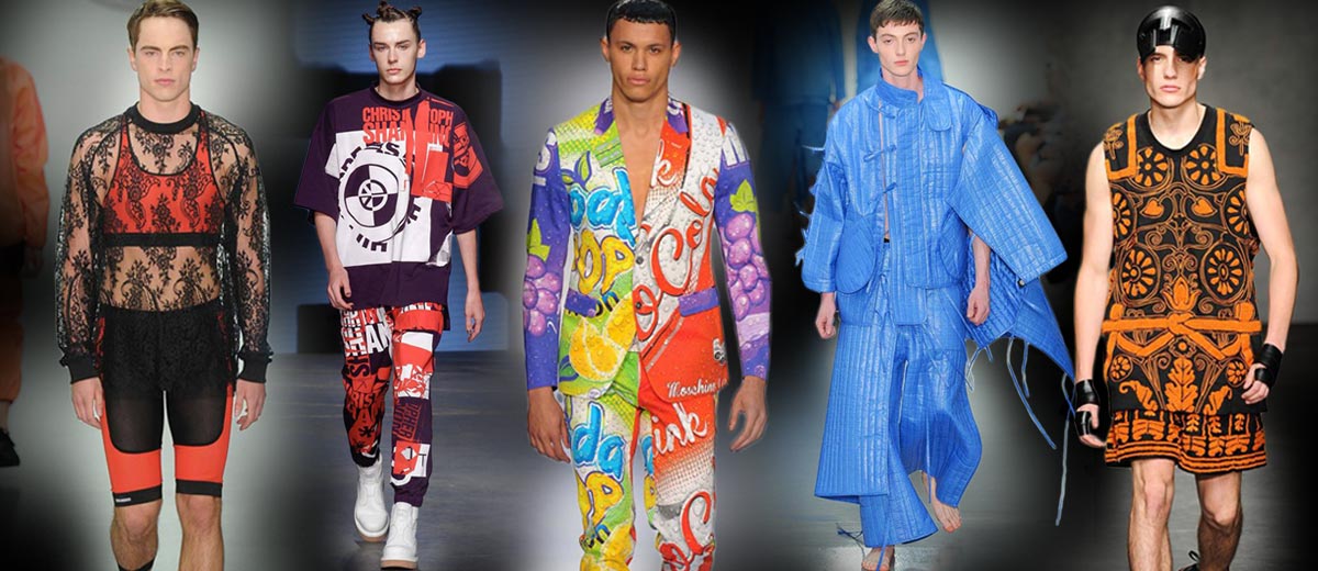 London šílel crazy módou. Že by přicházel konec nudy v pánském šatníku? Návrháři představili svoje Menswear kolekce pro jaro a léto 2015.