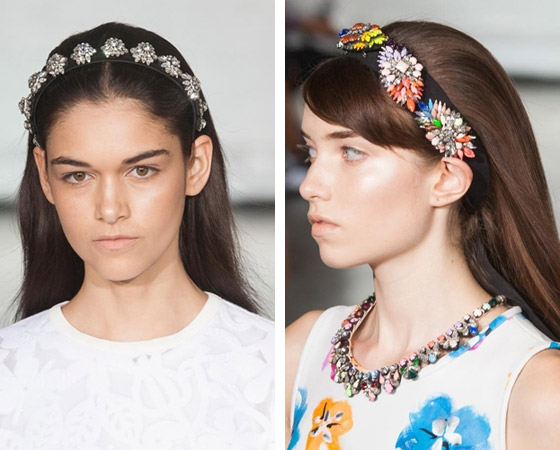 Vlasové doplňky Tanya Taylor S/S/ 2014