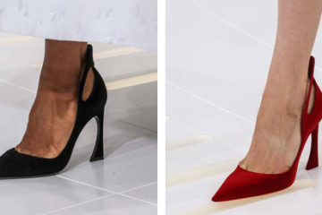 Boty Dior z Haute Couture kolekce pro podzim 2014.