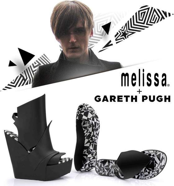 Gumová obuv Melissa a Gareth Pugh nespolupracují poprvé. Výsledek je vždy fascinující.