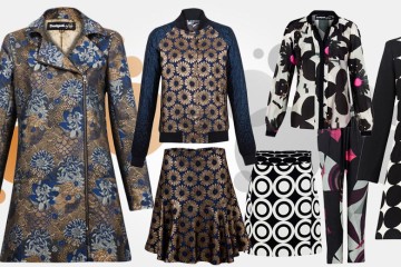 Desigual shop nyní nabízí podzimní a zimní kolekci 2014/2015, v níž nechybí ani modely navržené slavným módním návrhářem Christianem Lacroix.