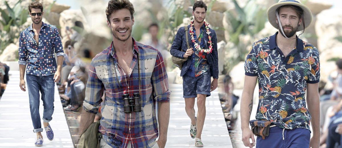 Spontánní, veselá a nakažlivá móda – taková je pánská móda Desigual pro jaro a léto 2014/2015. Lookbook Desigual pro muže je tady!