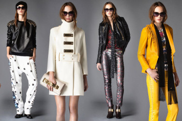 Móda Just Cavalli Pre Fall 2015 přináší velký zvrat v tvorbě návrháře – místo tradičních zvířecích motivů jsou výletem do botanické zahrady.