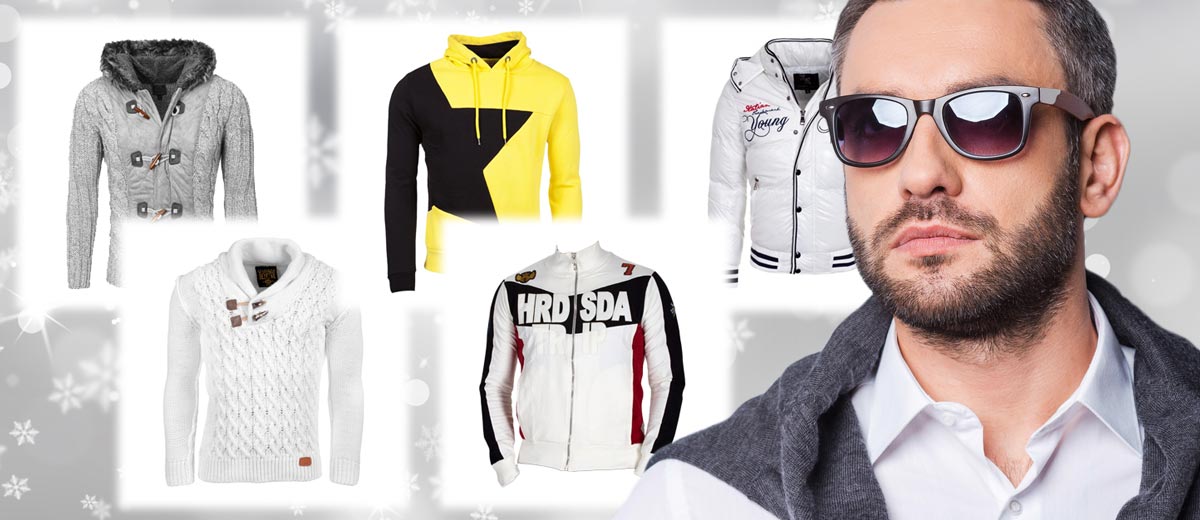 Skvělé módní pánské svetry, pulovry, mikiny i bundy na zimu – to vše nabízí pánská zimní móda Mary-fashion.cz.