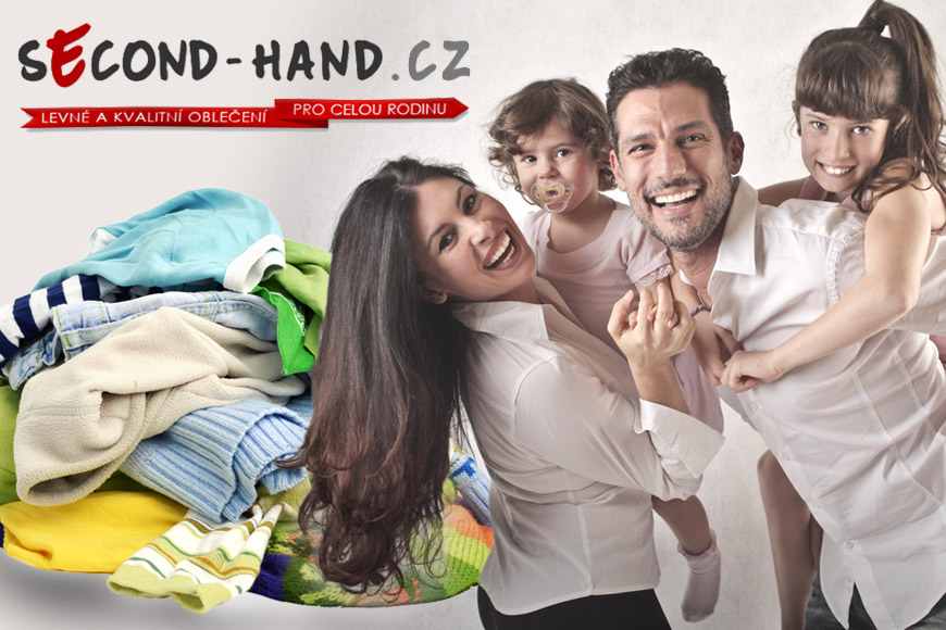 Také milujete nakupování v secondhandech? Second-hand.cz obleče celou rodinu! V nabídce má až 35 000 položek.