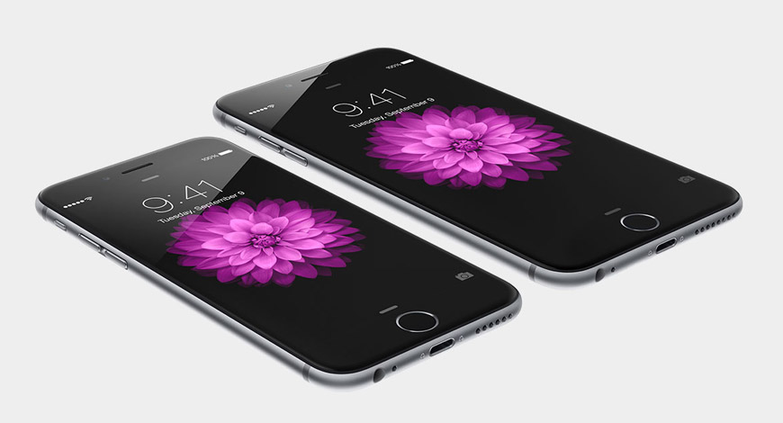 iPhone 6 můžete mít ve 2 variantách – 4,7 palcový Apple iPhone 6 nebo 5,5 palcový obr Apple iPhone 6 Plus