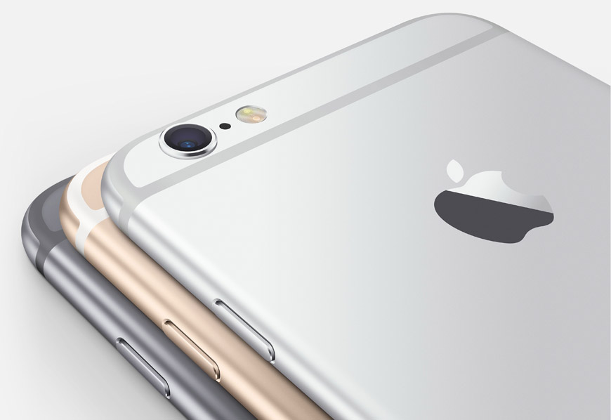 iPhone 6 se prodává ve třech ve barvách: ve stříbrné, zlaté a ve vesmírné šedé.