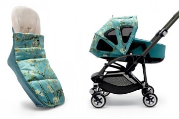 Všechny doplňky kočárku Bugaboo Bee³ + Van Gogh inspirovaného holandským malířem Vincentem van Goghem spolu dokonale ladí. Ve stejném designu pořídíte fusak i odvětrávanou prodyšnou stříšku kočárku.