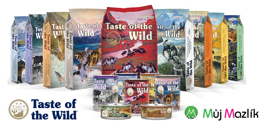 Taste of the Wild to jsou kvalitní granule i konzervy pro psy a kočky.