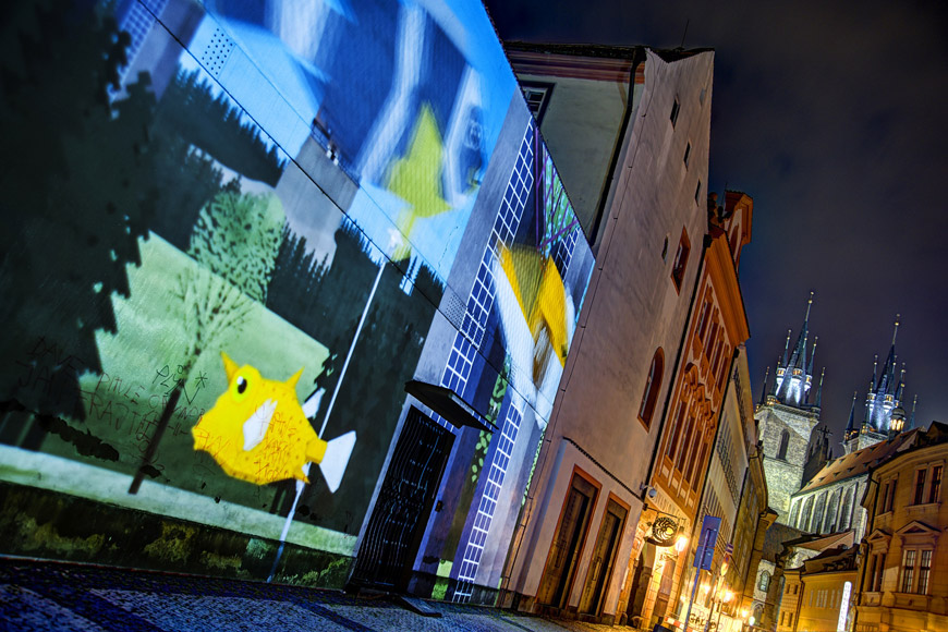 Festival světla nabízí unikátní vizuální zážitek. Prahu rozzářil již podruhé.