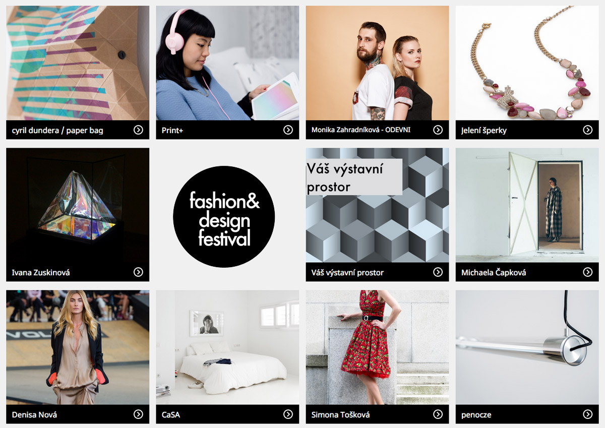 Virtuální galerie módy a designu – Fashion&Design Festival.