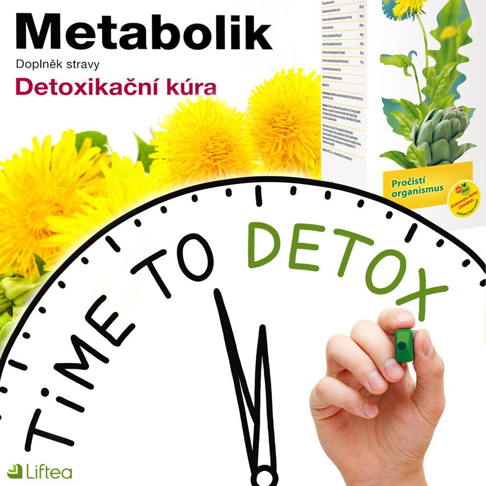 Je čas na jarní detox – nastartujte svůj metabolismus pomocí přípravku Metabolik!