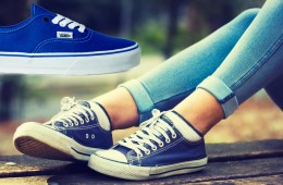 Módní dámská obuv změnila svoji DNA – místo podpatků se nosí tenisky. Obujte si boty Vans a DC. Ne však jen ke skate oblečení, ale i k fashion hadříkům.