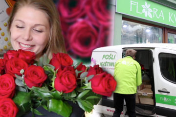 Rozvoz květin do každého města i obce: to je Flora-online.