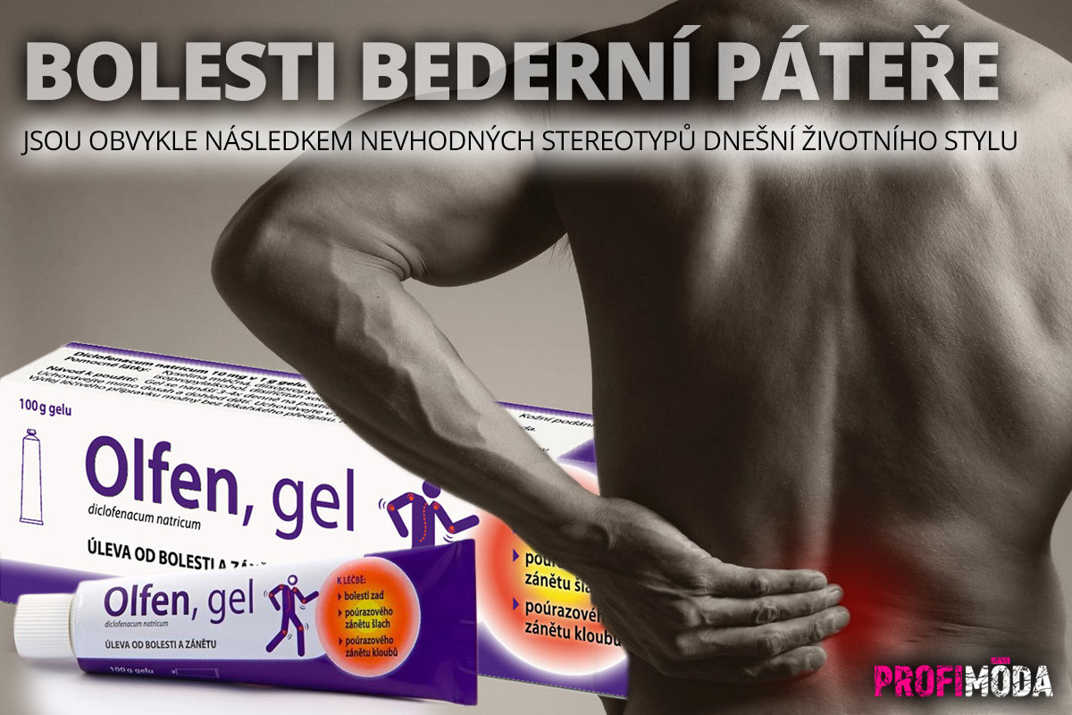 Trápí vás bolest bederní páteře? Od bolesti uleví hydrofilní Often gel.
