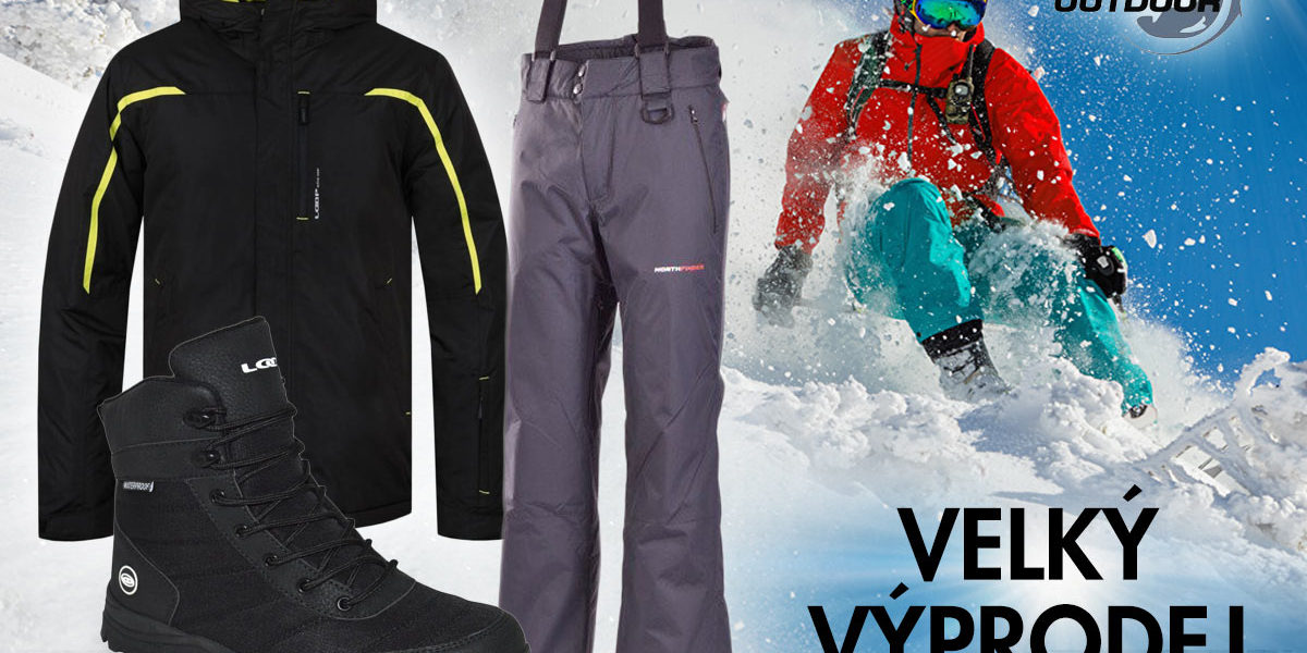 Zimní bundy výprodej – oblečete se na zimu i na lyže s předstihem a levněji.