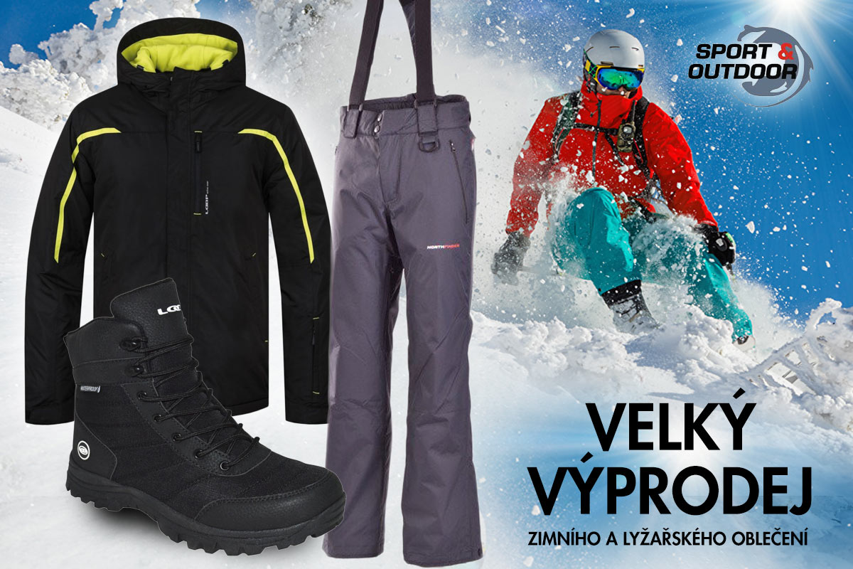 Zimní bundy výprodej – oblečete se na zimu i na lyže s předstihem a levněji.