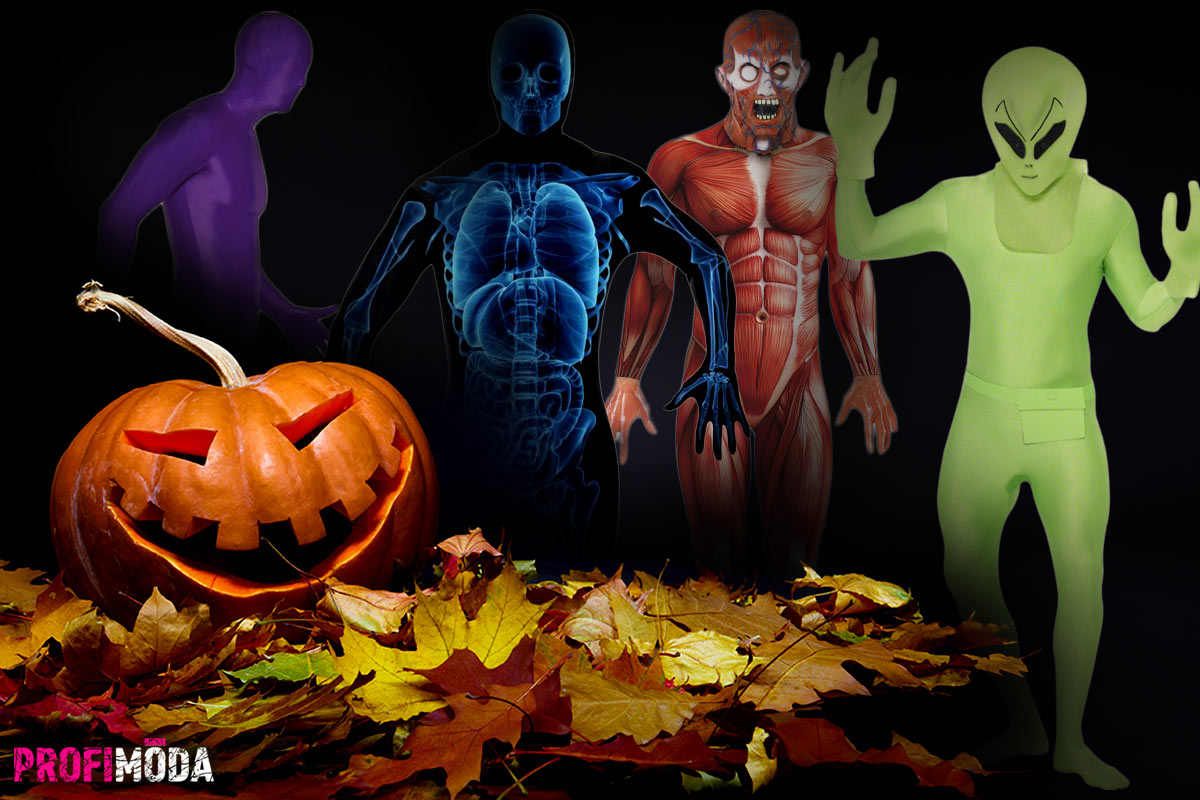 Hitem jsou karnevalové kostýmy, které zakrývají celé tělo včetně hlavy, tzv. morphsuity. Hodí se i jako kostýmy na Halloween.