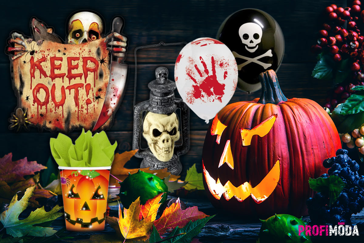 Nezapomeňte ani na halloweenské dekorace.