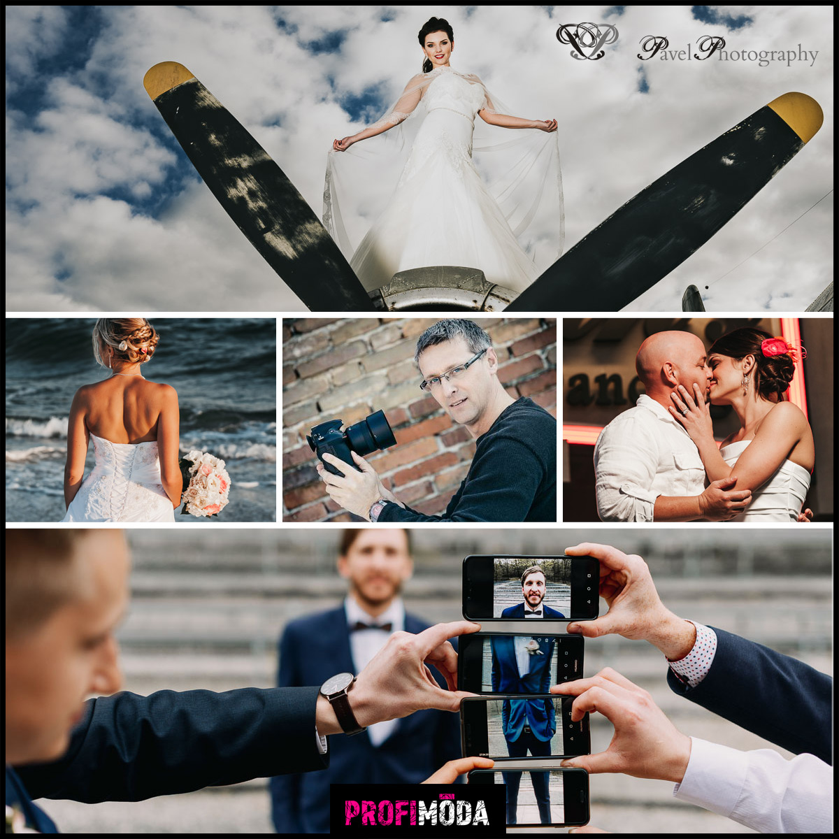 Fotograf Pavel Vávra má zkušenosti s focení, včetně svateb, nejen v ČR, ale i ze zahraničí. Jeho fotografie ze svatby mají úspěch.