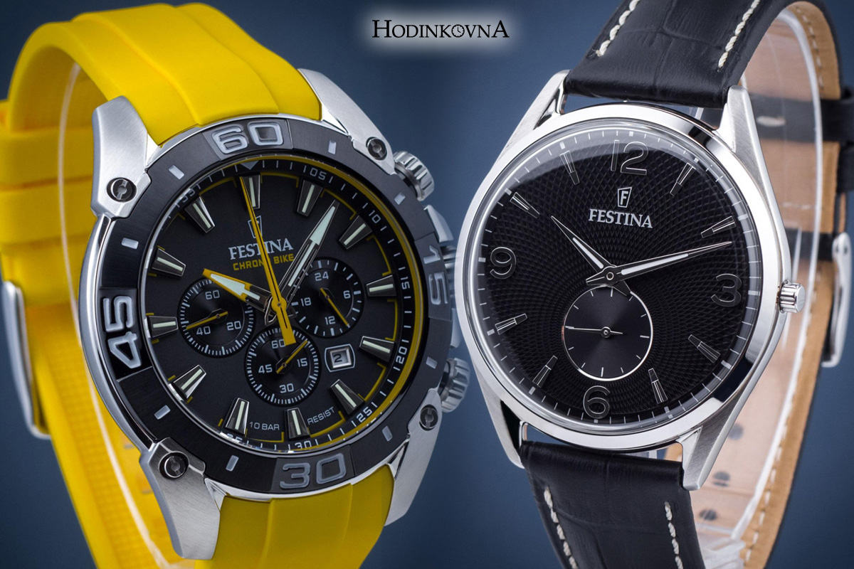 Pánské hodinky Festina nabízí dokonalý design a špičkové technologie. 