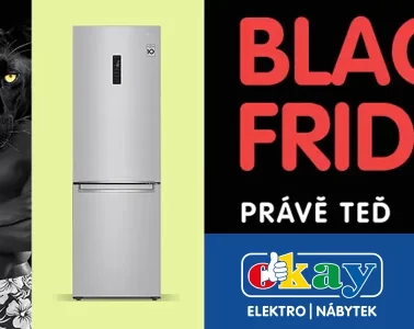 Za chvíli to propukne! V OKAY elektro/nábytek začíná Black Friday 2022. Je čas nakoupit vánoční dárky 2022 i úspornější spotřebiče.